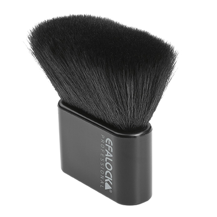 Brosse De Cou Ovale en Fibre Synthétique Noire