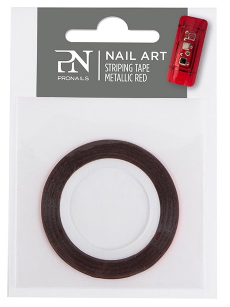 Striping Tape Rouge Metallic 20mPronails