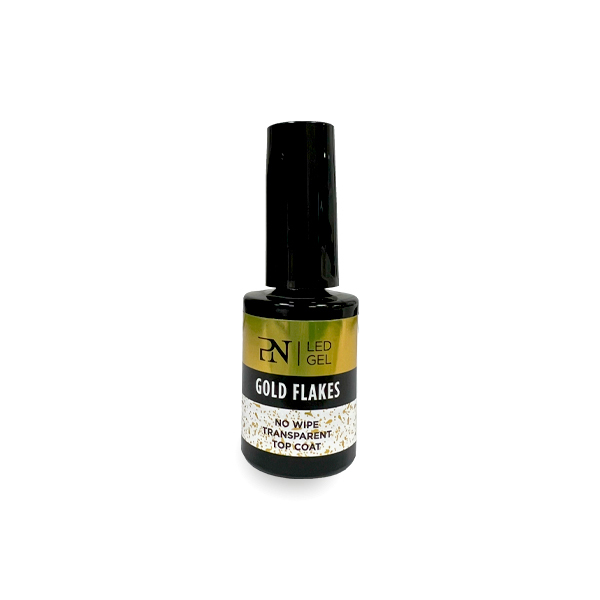 Pn Gloss Gold Flakes 14 Ml*****