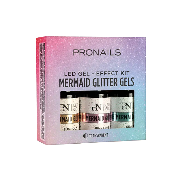 Mermaid Top Coat 3 x 8 ml ProNails