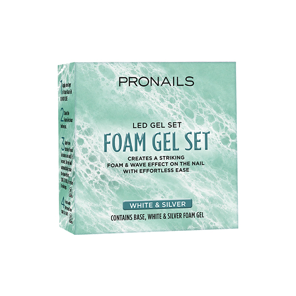 PN NAIL ART FOAM GELS 3 Flacons de 7 ML