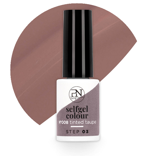 Vernis Semi-Permanent Selfgel 8 Tinted Taupe  PN Selfcare 6ml