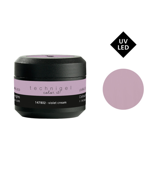 Gel de Couleur pour Ongles Uv&LED Color It Color Violet Cream Peggy Sage 5g