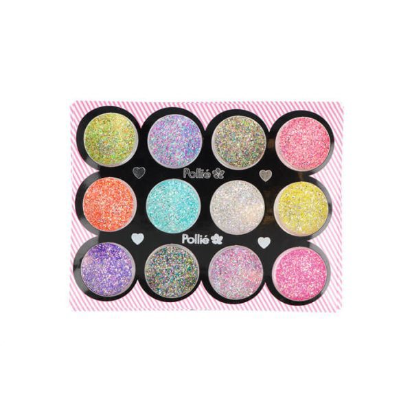 Paillettes Fines Multi Couleurs x12 - Pollié