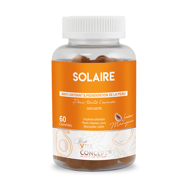 Gummies Solaire Vita Concept Goût Mangue x60