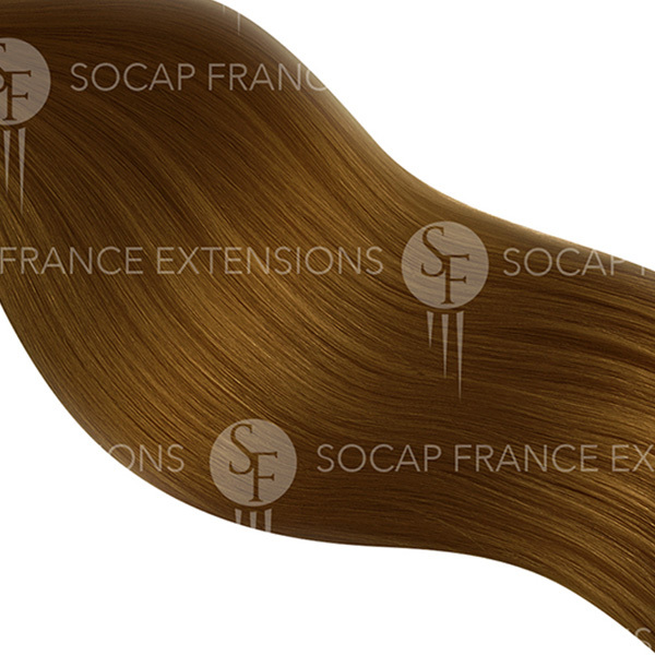 Extention Adhésive Soft Hair N°17 Blond Clair Doré Profond x10