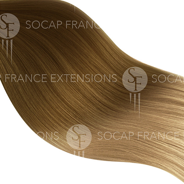 Extention Adhésive Soft Hair N°10/20 Blond Clair Doré/Blond Trés Trés Clair x10