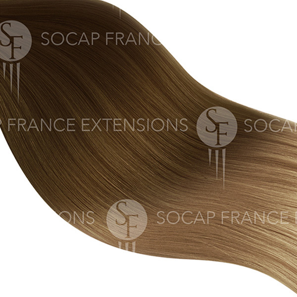 Extention Adhésive Soft Hair N° N°8/DB4 Blond / Blond Très Clair Doré Cendré x10