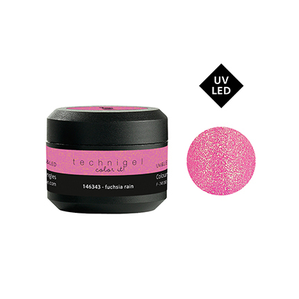 Gel de Couleur pour Ongles Uv&amp;LED Fuchsia Rain Peggy Sage 5g