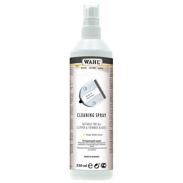 Spray Nettoyant pour Tête de coupe Wahl 250ml