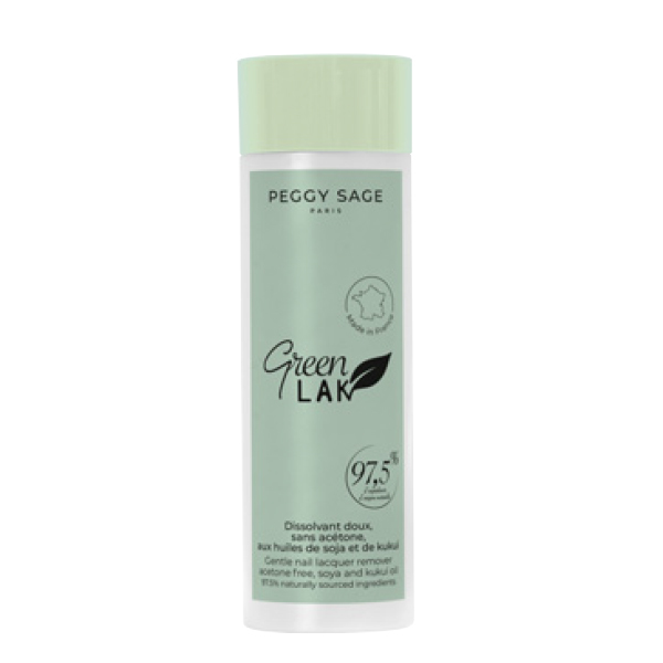 Dissolvant sans Acétone Green Lak Peggy Sage 125ml