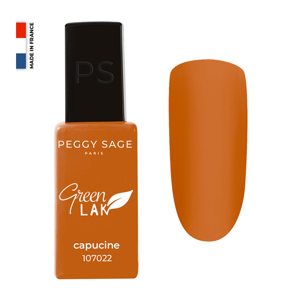 Vernis à Ongles Green Lak N°022 Capucine Peggy Sage 10ml