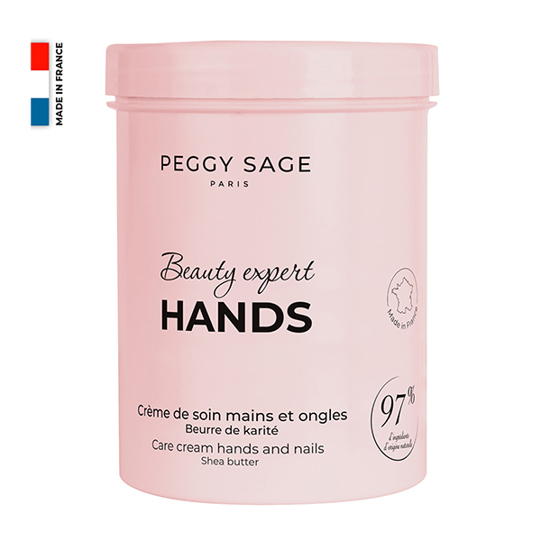 Crème de Soin Mains et Ongles Beurre de karité Peggy Sage 310ml