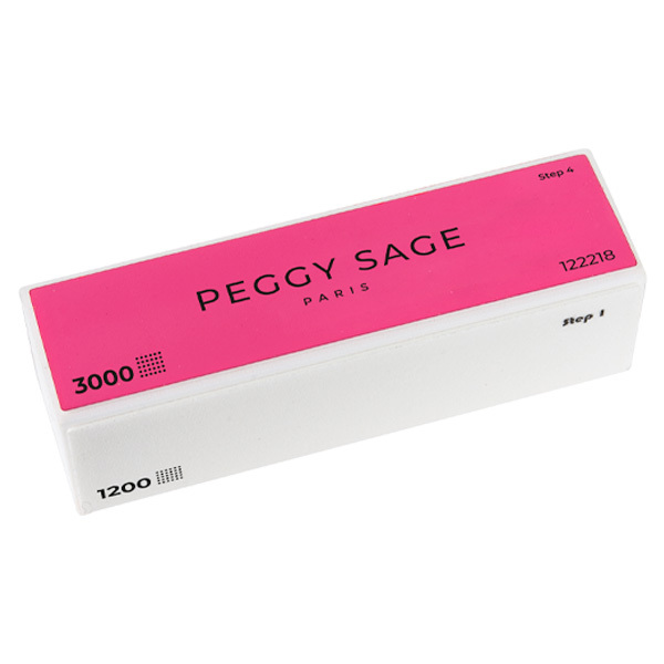 Bloc 4 Faces pour Ongles Peggy Sage