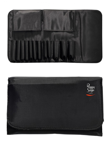 Pochette vide pour 12 Pinceaux Maquillage Peggy Sage