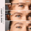 Stylo Liner + Gel Teinture Sourcils Semi Permanent 001 Light Brown 2,9gr Gosh