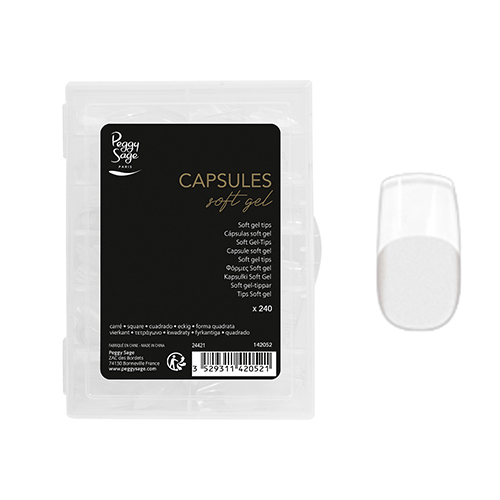 Capsules Soft Gel Carré Peggy Sage x 240