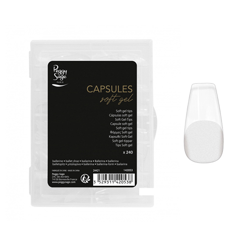 Capsules Soft Gel Ballerine Peggy Sage x 240