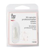 Capsules Stiletto Transparentes Peggy Sage x 50