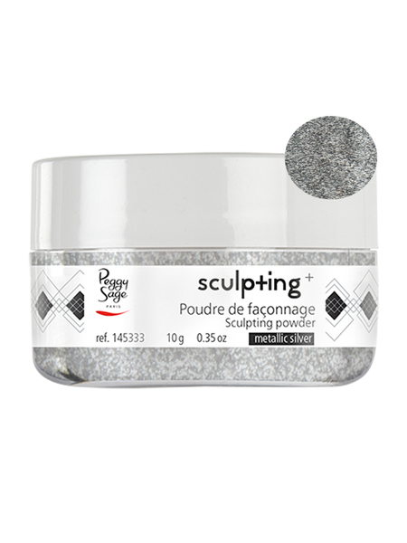 Poudre de Façonnage Sculpting+ Metallic Silver Peggy Sage 10g