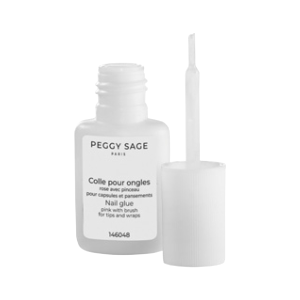 Colle Ongles Rose avec Pinceau Peggy Sage 6g