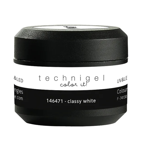 Gel de Couleur pour Ongles Uv&LED Classy White Peggy Sage 5g