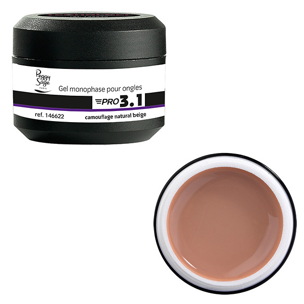 Pro 3.1 Gel Monophase Camouflage Natural Beige Peggy Sage 15g