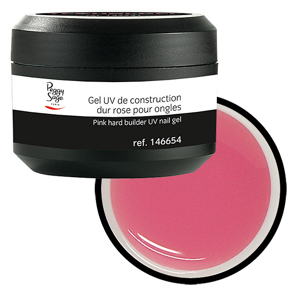 Technigel Gel de Construction Uv&amp;LED Médium Transparent Rose Peggy Sage 50g