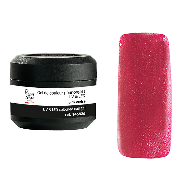 Gel de Couleur pour Ongles Uv&amp;LED Color It Pink Cerise Peggy Sage 5g