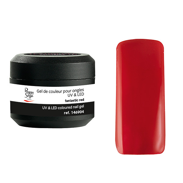 Gel de Couleur pour Ongles Uv&LED Color It Fantastic Red Peggy Sage 5g