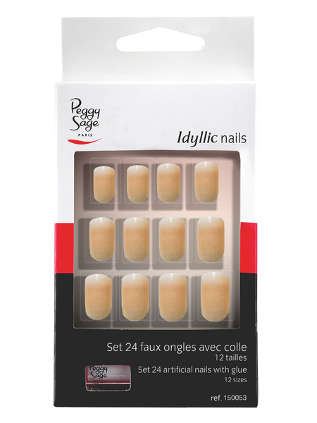 Faux Ongles Idyllic Nails Baby Boomer Peggy Sage x 24