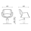 Fauteuil Pinch Noir
