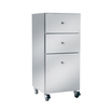 Table de Service Wally Inox 3 Tiroirs
