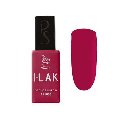 ILak Soak Off Gel Polish Red Passion Laqué Peggy Sage 11ml