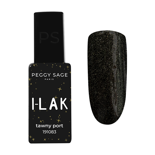 Vernis Semi  Permanent I-LAK N°1083 Tawny port 11ml Peggy Sage
