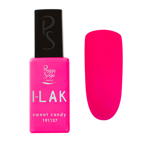 ILak Soak Off Gel Polish Sweet Candy Peggy Sage 11ml