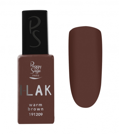 ILak Soak Off Gel Polish Warm Brown Peggy Sage 11ml