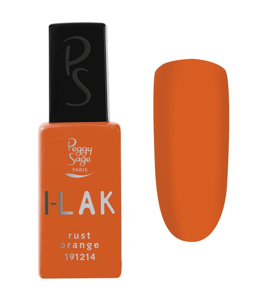 ILak Soak Off Gel Polish Rust Orange Peggy Sage 11ml