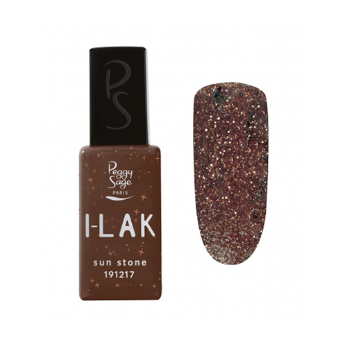 ILak Soak Off Gel Polish Sun Stone Pailleté Peggy Sage 11ml