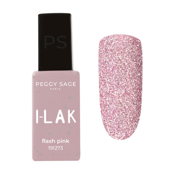 Vernis Semi-Permanent I-LAK Flash Pink Peggy Sage 11ml