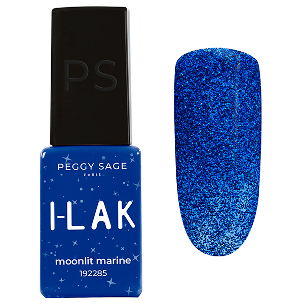 Vernis semi-permanent I-LAK 2285  Moonlit Marine Peggy Sage 5ml