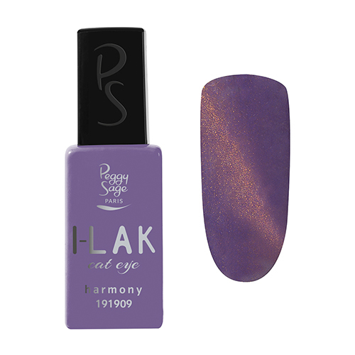 ILak Soak Off Gel Polish Cat Eyes Harmony Peggy Sage 11ml