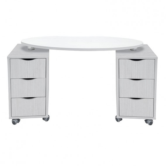 Table Manucure Brio Blanc Laque