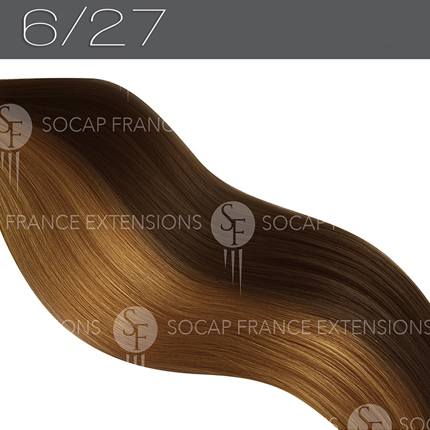 Mèches Cheveux Naturelles Premium N°6/27SoCap