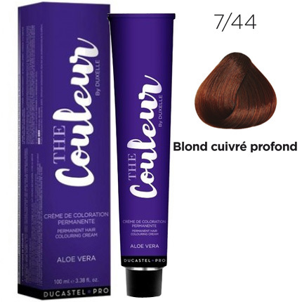 The Couleur N°7.44 Blond Cuivré Profond 100ml