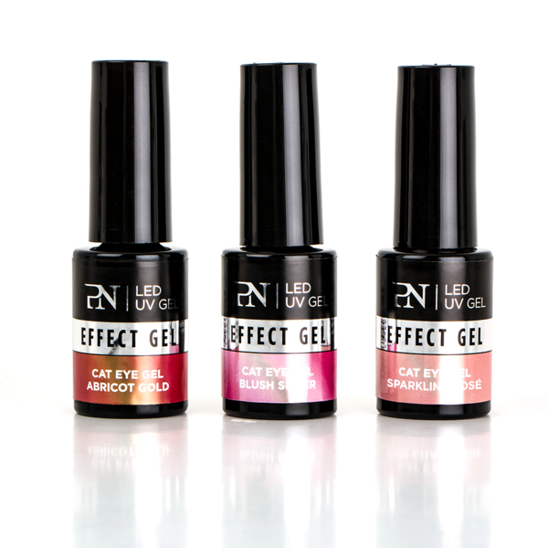 Effect Kit 3 pcs - Nude Cat Eye Gels