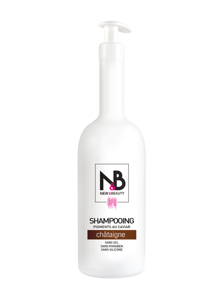 Shampoing Pigmentant Châtaigne New & Beauty 1000ml