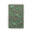 NB DECOR STICKER NOEL PHOSPHORESCENT SN 054 +++