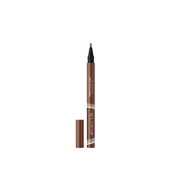 Eyeliner Feutre Extra Fin Waterproof Marron Café 02 Elixir