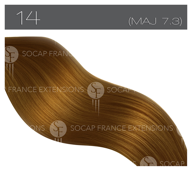 Mèches Cheveux Naturelles Premium N°14SoCap